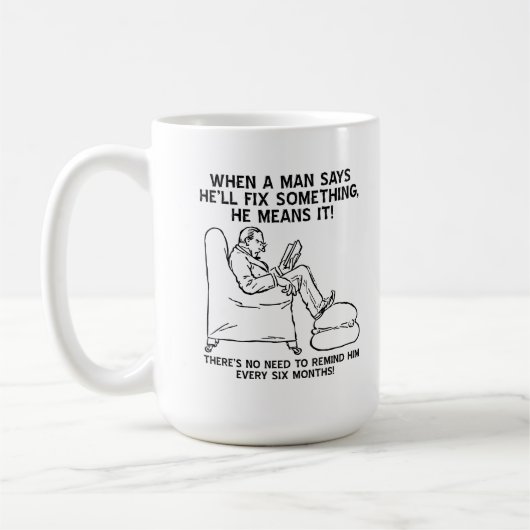 Geen behoefte om zijn Mok te herinneren (Links)