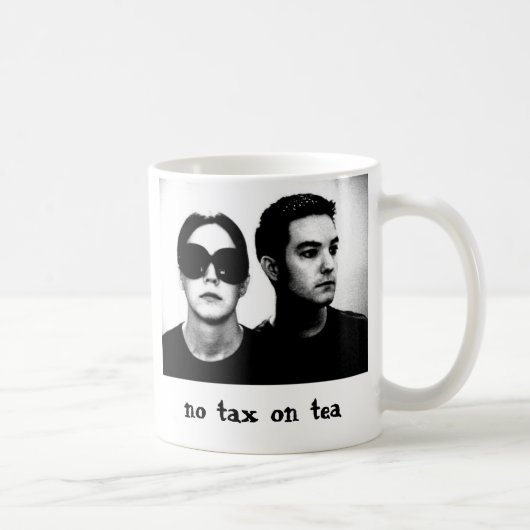 Geen belasting op thee koffiemok (Rechts)