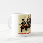 Geen belasting zonder vertegenwoordiging koffiemok (Voorkant links)