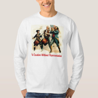 Geen belasting zonder vertegenwoordiging t-shirt