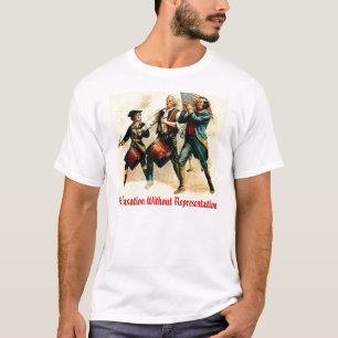 Geen belasting zonder vertegenwoordiging t-shirt