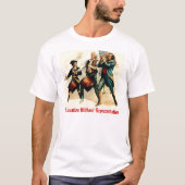 Geen belasting zonder vertegenwoordiging t-shirt (Voorkant)