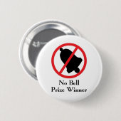 Geen Bell Ronde Button 5,7 Cm (Voorkant /achterkant)