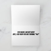 GEEN BEMOEIAL ZIJN MAAR WORD JE **40** KAART (Binnen)