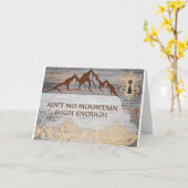 Geen bergen hoog genoeg kaart (Gele Bloem)