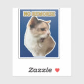 Geen berouw sticker (Vel)