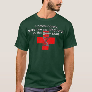 Geen bescherming in de genpool t-shirt