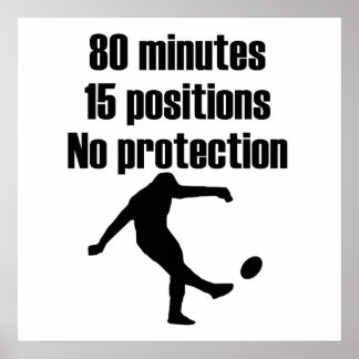 Geen beschermingsring poster