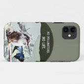Geen bestuivers, geen leven Case-Mate iPhone case (Achterkant (horizontaal))