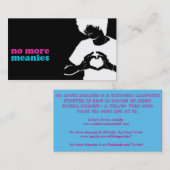 Geen Betaalkaarten meer (transgender) Visitekaartje (Voorkant / Achterkant)