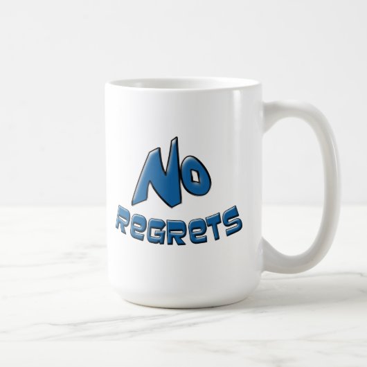 Geen betreurt de Mok koffie (Rechts)