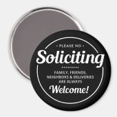 Geen (bewerkbare) ingang voor de voordeur magneet (Voorkant / Achterkant)