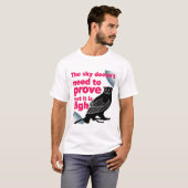 Geen bewijs nodig - Sky Owl T-shirt (Voorkant volledig)