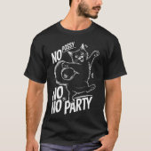 GEEN BEZIT GEEN PARTIJ T-SHIRT (Voorkant)