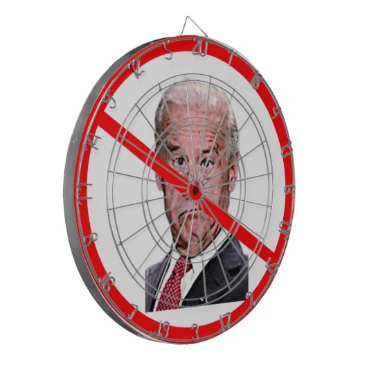 GEEN BIDEN DARTBORD (Voorkant Links)