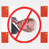 GEEN BIDEN FLEECE DEKEN (Voorkant (Horizontaal))