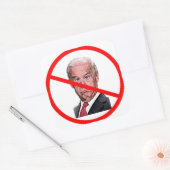 GEEN BIDEN VIERKANTE STICKER (Envelop)