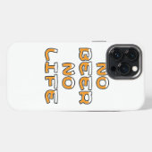 GEEN BIER GEEN LEVEN iPhone HOESJE (Achterkant horizontaal)