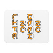 GEEN BIER GEEN LEVEN MAGNEET (Horizontaal)