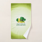 Geen bier in de hemel bad handdoek (Handdoek)