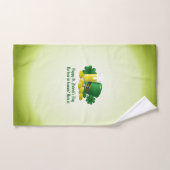 Geen bier in de hemel bad handdoek (Handdoek)