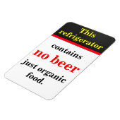 Geen bier magneet (Linkerzijde)