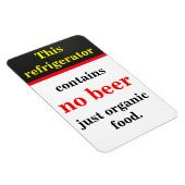 Geen bier magneet (Rechterzijde)