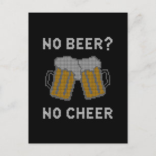 Geen bier nr. Cpure Ugly Sweater Briefkaart