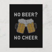 Geen bier nr. Cpure Ugly Sweater Briefkaart (Voorkant)