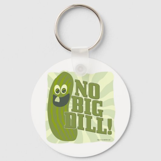 Geen Big Dill Sleutelhanger (Voorkant)