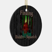 geen bigfoot keramisch ornament (Rechts)