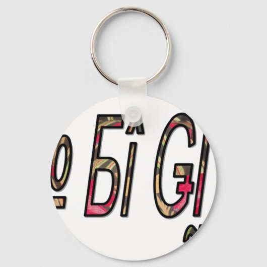 geen bigiji.png sleutelhanger (Voorkant)