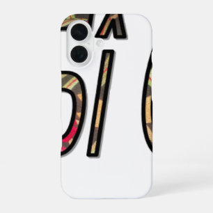 "Geen Bigiji" Tekstkunst Afdruk iPhone 16 Hoesje