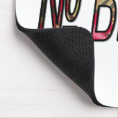 Geen Bigiji Text Art Print Muismat (Hoek)