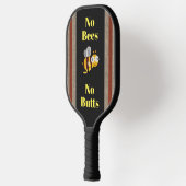 Geen bijen Geen peuken Pickleball Paddle (Links)