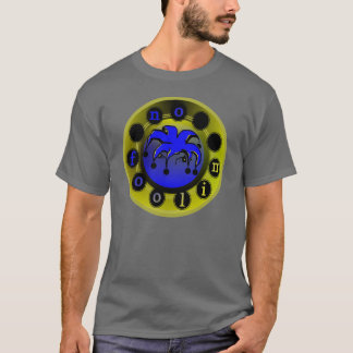 geen blauw t-shirt