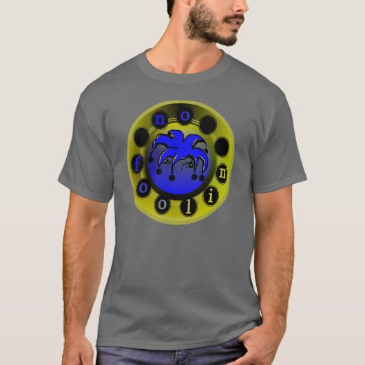 geen blauw t-shirt (Voorkant)
