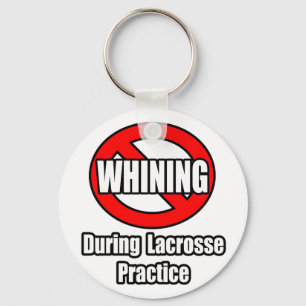 Geen bleken tijdens lacrosse praktijken sleutelhanger