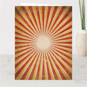 Geen bliksem, het is  70e verjaardag kaart (Achterkant)