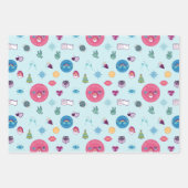 Geen bliksem kerst met feestdag inpakpapier vel (Voorkant 2)