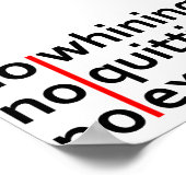 Geen blinden, geen uitzonderingen poster (Hoek)