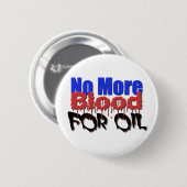 Geen bloed meer ronde button 5,7 cm (Voorkant /achterkant)