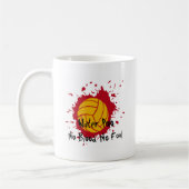 Geen bloedmonster koffiemok (Links)