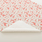 Geen bloemen sherpa deken (3/4)