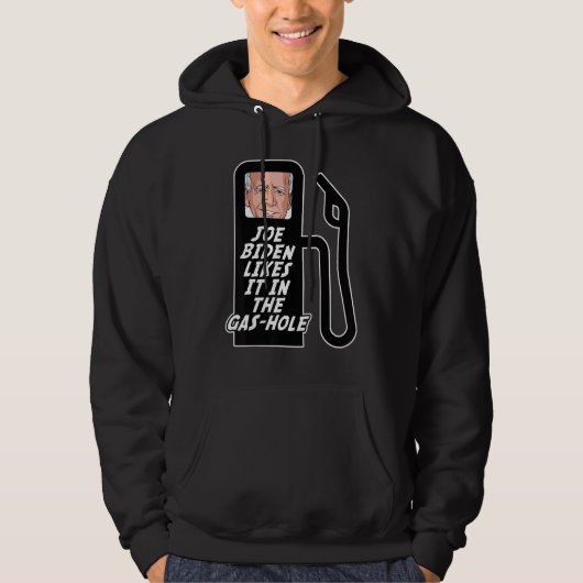 Geen bod en vind het leuk gasprijzen gaspomp hoodie (Voorkant)