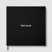 geen boek 12" x 12" (Voorkant)