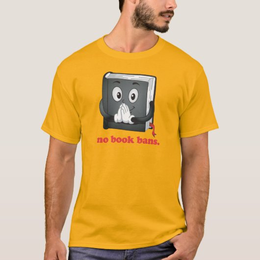 Geen boekverboden alstublieft t-shirt (Voorkant)