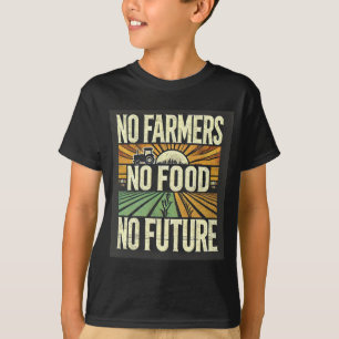 Geen Boeren Geen Eten Geen Toekomst T-shirt
