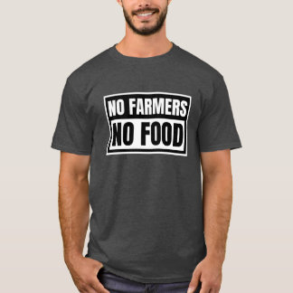 Geen Boeren Geen Eten Geschenk retro T-shirt