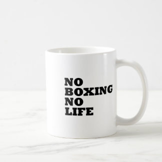 Geen Boksen Geen Leven T-shirt Koffiemok
